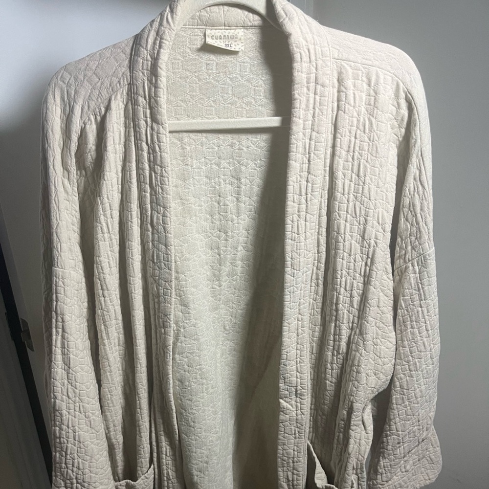 Textured Cream Jacket